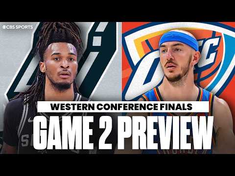 Western Conference Finals Game 2 Preview: Spurs vs Thunder | Can Thunder even up the series?