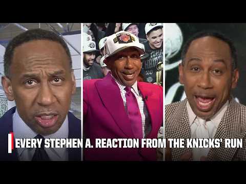 STEPHEN A. KNICKS COMPILATION 🟠🔵 Every reaction from the 2026 NBA Playoffs | First Take