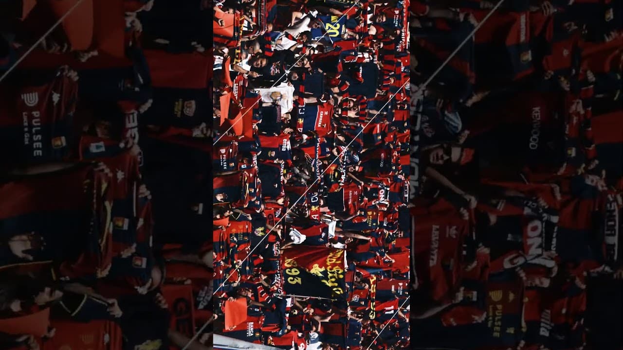 𝑪𝒂𝒓𝒂 𝒎𝒂𝒈𝒍𝒊𝒂👕🔴🔵 #genoa #tifosi