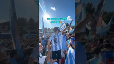 Ready for this energy back in #kansascity 🤩 #argentina #worldcup #fifaworldcup #messi