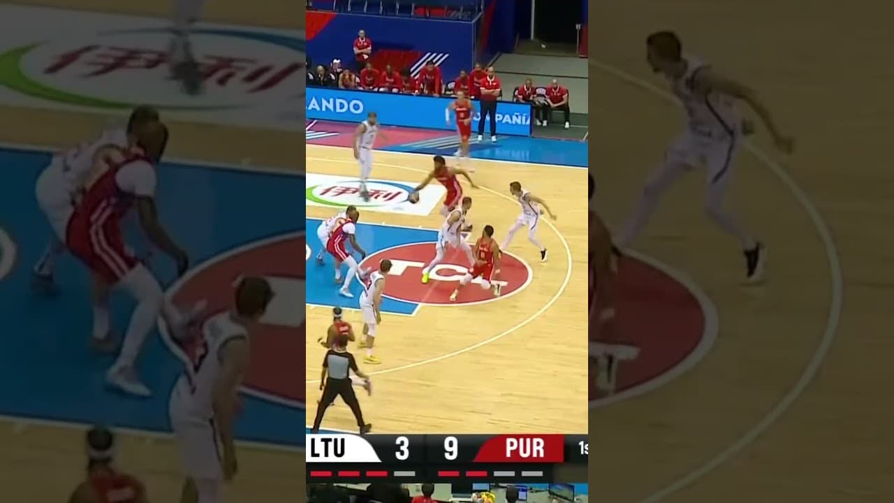 Tremont Waters is so underrated 🇵🇷😮‍💨 #FIBAOQT