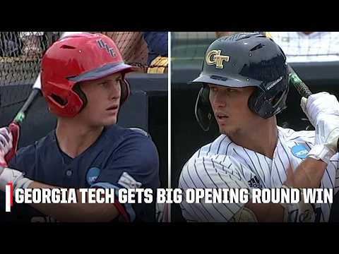 Georgia Tech DOMINATES with 22 RUN win in opening round of the Atlanta Regional 😤⚾
