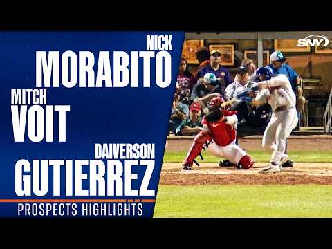 Mitch Voit, Daiverson Gutierrez, Nick Morabito | Mets prospects highlights