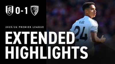 Both teams reduced to 10-men in one goal defeat 🟥 | Extended highlights of Fulham v Bournemouth