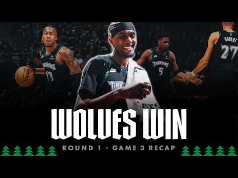 Wolves ROUTE Denver | 2-1 Series Lead | Jaden McDaniels Shines & Ayo Dosunmu Playoff Career-High