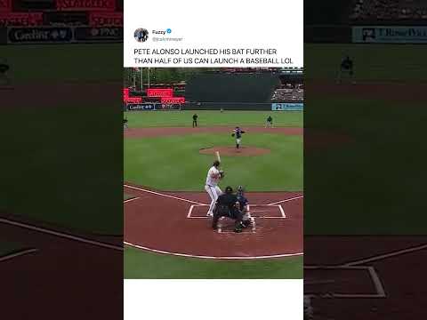 he sent his bat flying 😅