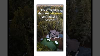 These houses are a golfer's paradise. 😮‍💨
