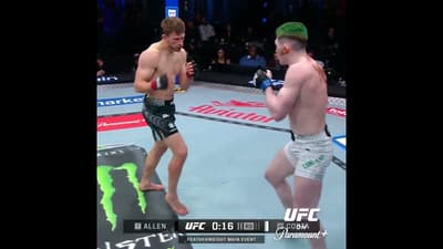 That Left Hand Is Scary 😨 #ufcvegas117