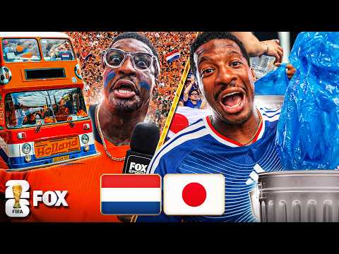 Jameis Winston PARTIES with Dutch Army & Cleans Up with Japan Fans at FIFA World Cup™ 🇳🇱🇯🇵