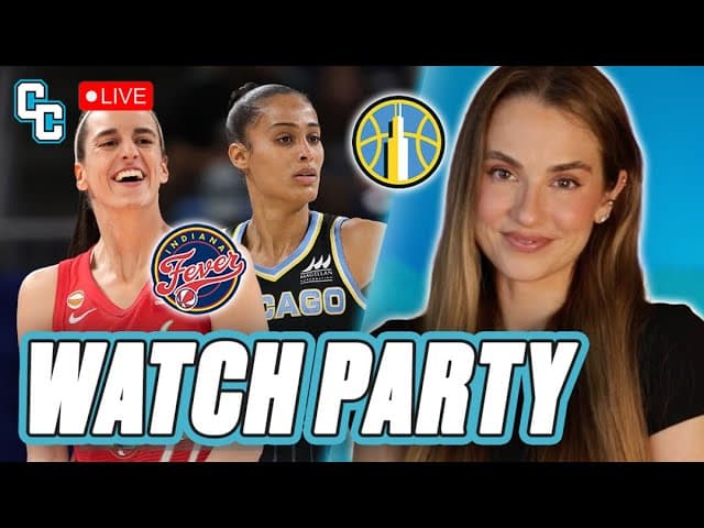 Fever vs. Sky 🔥(WNBA WATCH PARTY!)