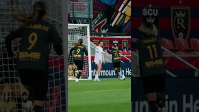 Another look at Mina Tanaka's game winner 👀