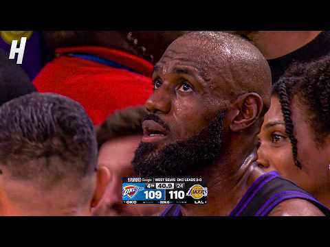 OKC vs Lakers Game 4 FINAL 2 MINUTES 👀🔥 2026 NBA Playoffs