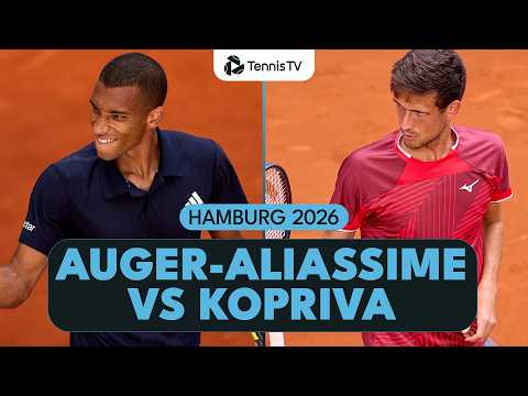Felix Auger-Aliassime vs Vít Kopriva Match Highlights! | Hamburg 2026