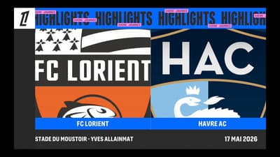 FC lorient - HAC (0-2) : le résumé du match