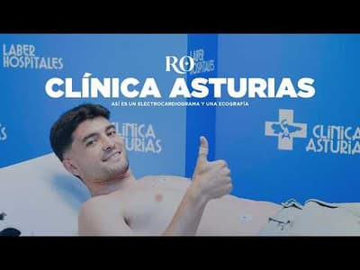 Así es un electrocardiograma y una ecografía en el Hospital Clínica Asturias