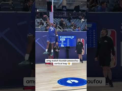 Tounde's vertical is crazy 😳
