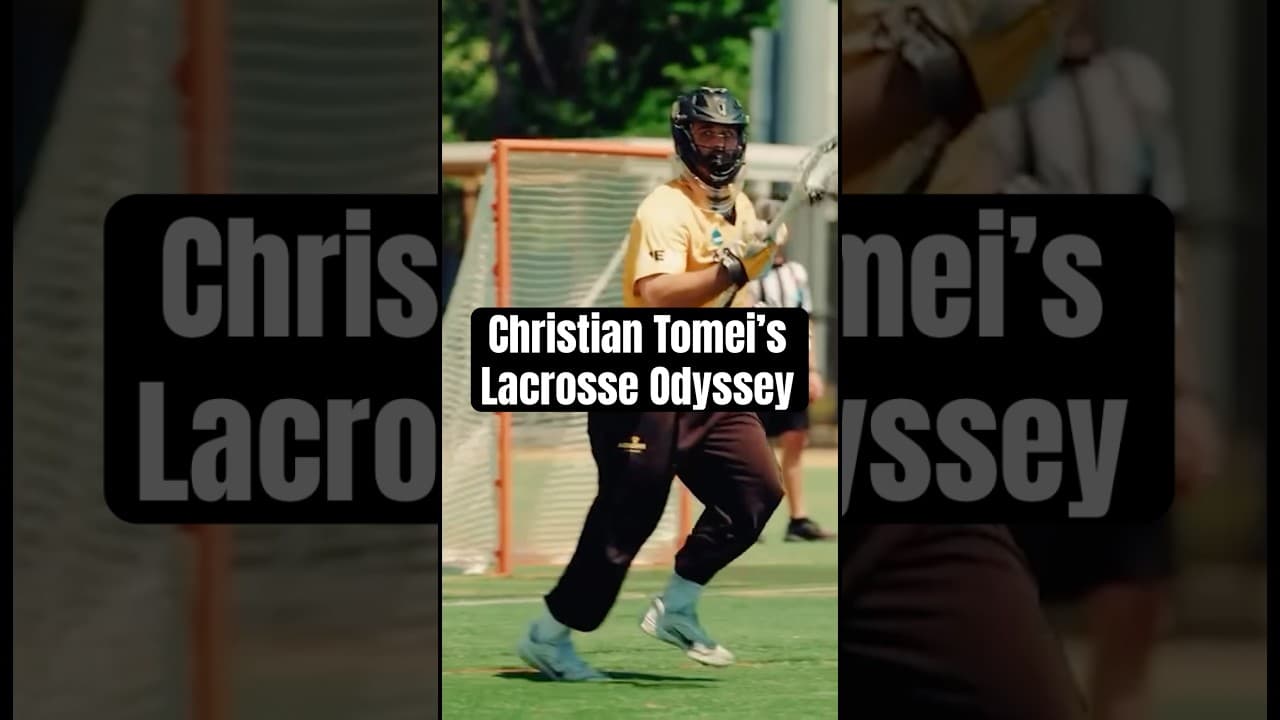 The Goalie Playing for his FIFTH College Team
