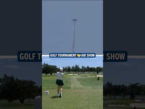 LPGA + Air Show = Peak New Jersey Energy ✈️⛳️