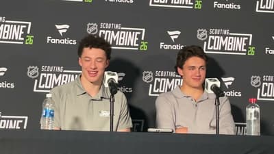 Reid & Malholtra on Strangest Combine Question, Caleb on Possibly Playing for His Dad in Vancouver