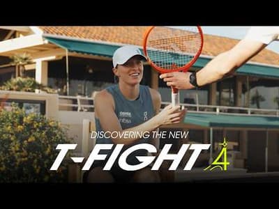 TECNIFIBRE | We Surprised Iga Świątek with her Own Collection and some Special Childhood Memories