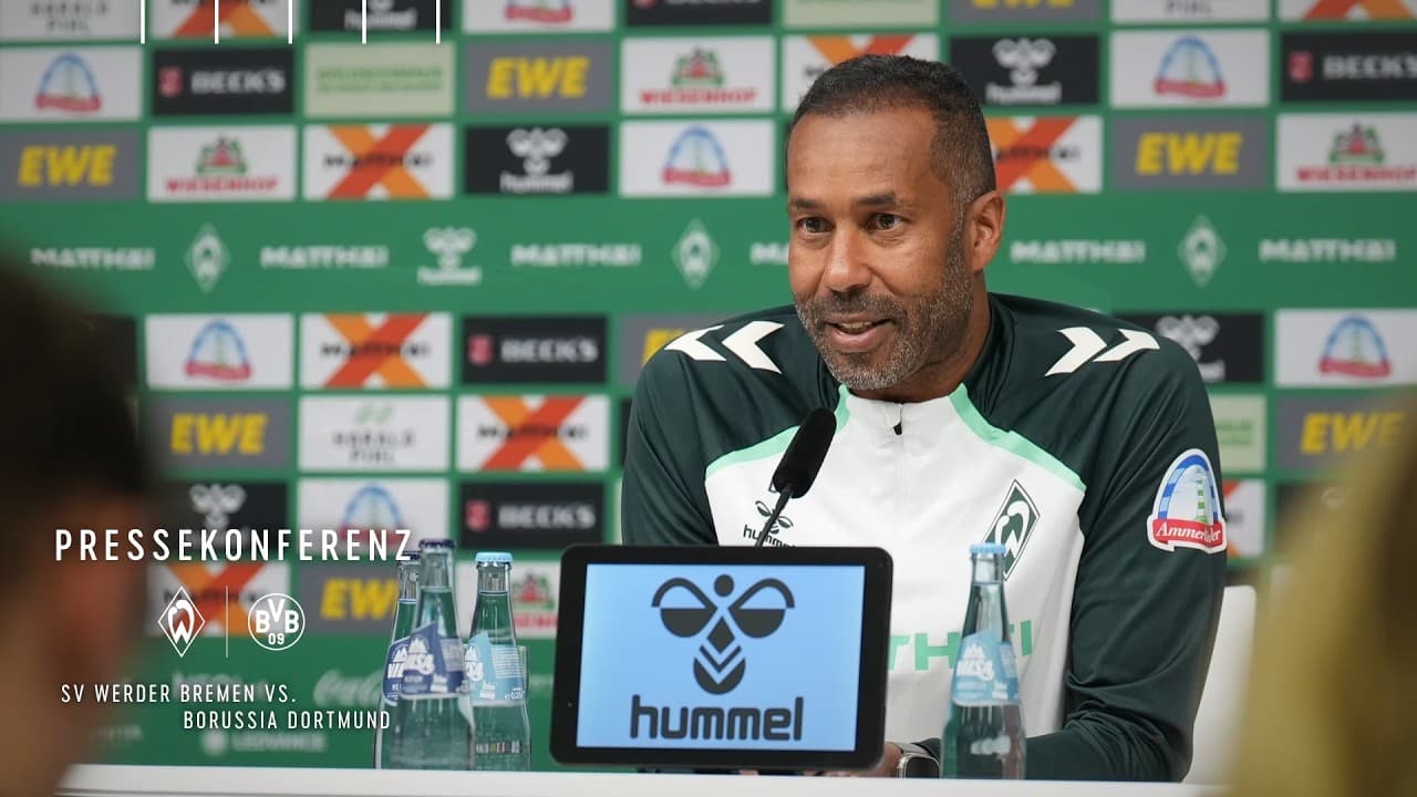 Pressekonferenz vor Dortmund I SV Werder Bremen vs. Borussia Dortmund