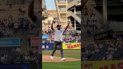 Thank you to former two-division @ufc Champion Alex Pereira for tonight's ceremonial first pitch!