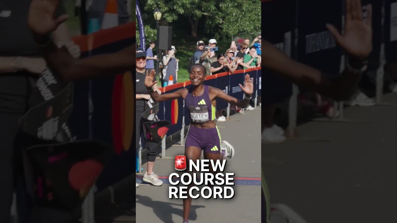 Agnes Ngetich Wins the 2026 Mastercard New York Mini 10 in Record Time 30:07