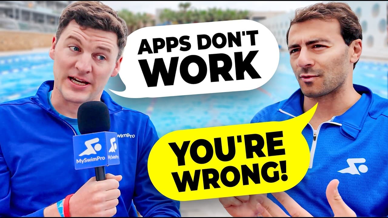 Two Guys Debate How To Swim Faster