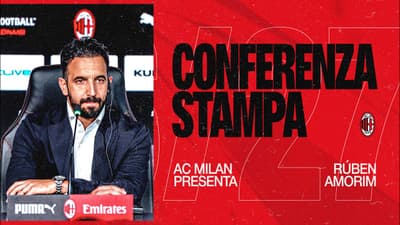 Rúben Amorim | La conferenza stampa di presentazione | LIVE
