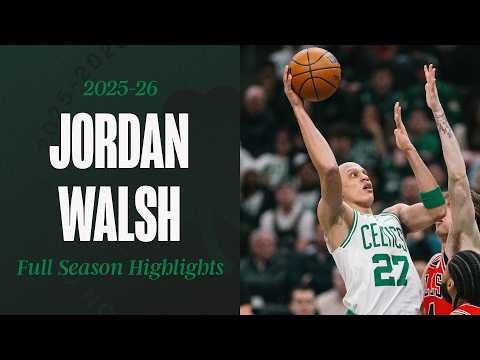 Jordan Walsh FULL SEASON 2025-2026 Highlights