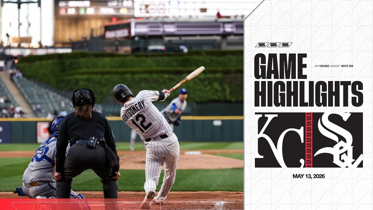 HIGHLIGHTS: White Sox Rally Past Royals (5.13.26)