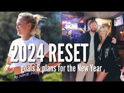 RESET WITH ME FOR THE NEW YEAR: where I moved, goals for 2024, working out, & my relationship