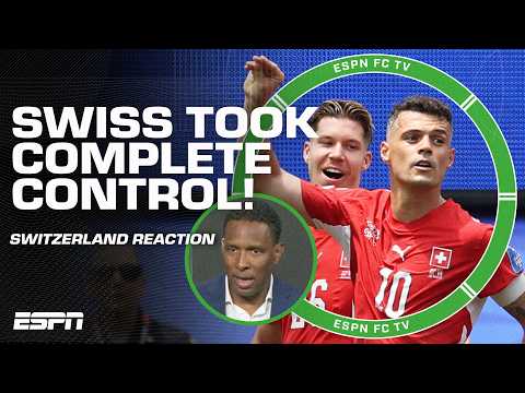 REACTION to Switzerland vs. Bosnia-Herzegovina 💪 + Shaka's World Cup Power Rankings | ESPN FC