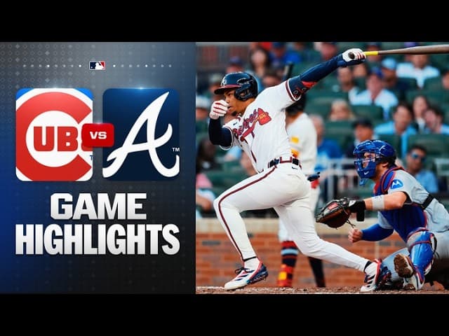 Cubs vs. Braves Game Highlights (5/13/26) | MLB Highlights