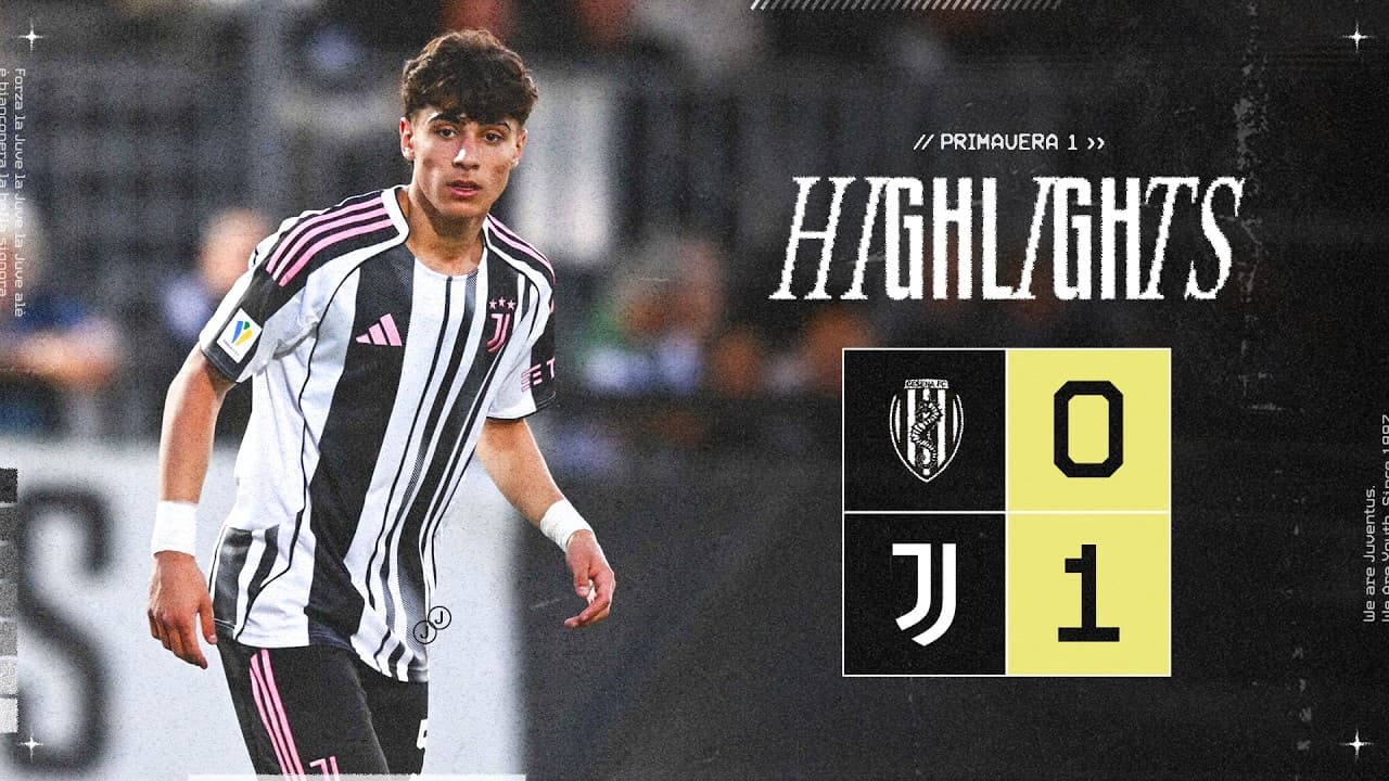 Cesena 0-1 Juventus U20 | HIGHLIGHTS Primavera 1 | Matchday 37