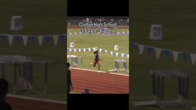 Mississippi State Record 4x400m from Clinton in 3:52.89