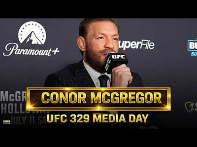 Conor McGregor Eyes Triple Crown Before UFC 329 Return, Talks His 'Truth' | UFC 329 | MMA Fighting