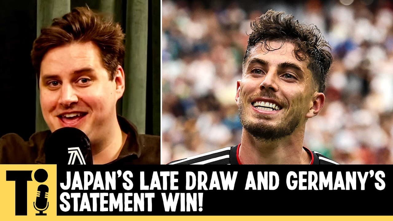 Japan draw w/ Netherlands, Germany dominate Curacao | Tifo Football Podcast LIVE with guest Al Nash