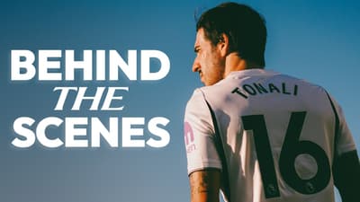Behind the scenes with Sandro Tonali's medical and signing day at Tottenham Hotspur