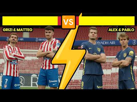 Riyadh Air presents 'The Atleti Boarding Challenge', starring Griezmann, Ruggeri, Sørloth & Barrios