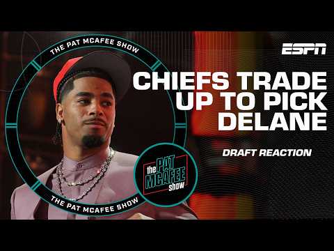 Reacting to the Chiefs trading up to pick Mansoor Delane | The Pat McAfee Draft Spectacular