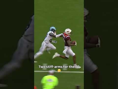 He's too strong 💪 #virginiatech #accfootball #collegefootball