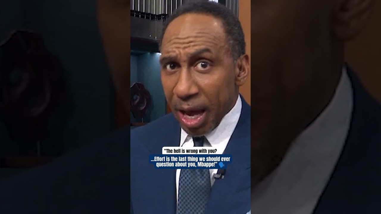 Stephen A.'s message to Kylian Mbappe 🗣️