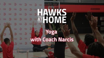 Yoga with Coach Narcis | Hawks At Home Youth Mental Wellness Series