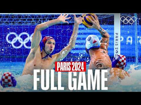 Full Waterpolo Final 🥇 | Serbia 🇷🇸 vs 🇭🇷 Croatia | Paris 2024