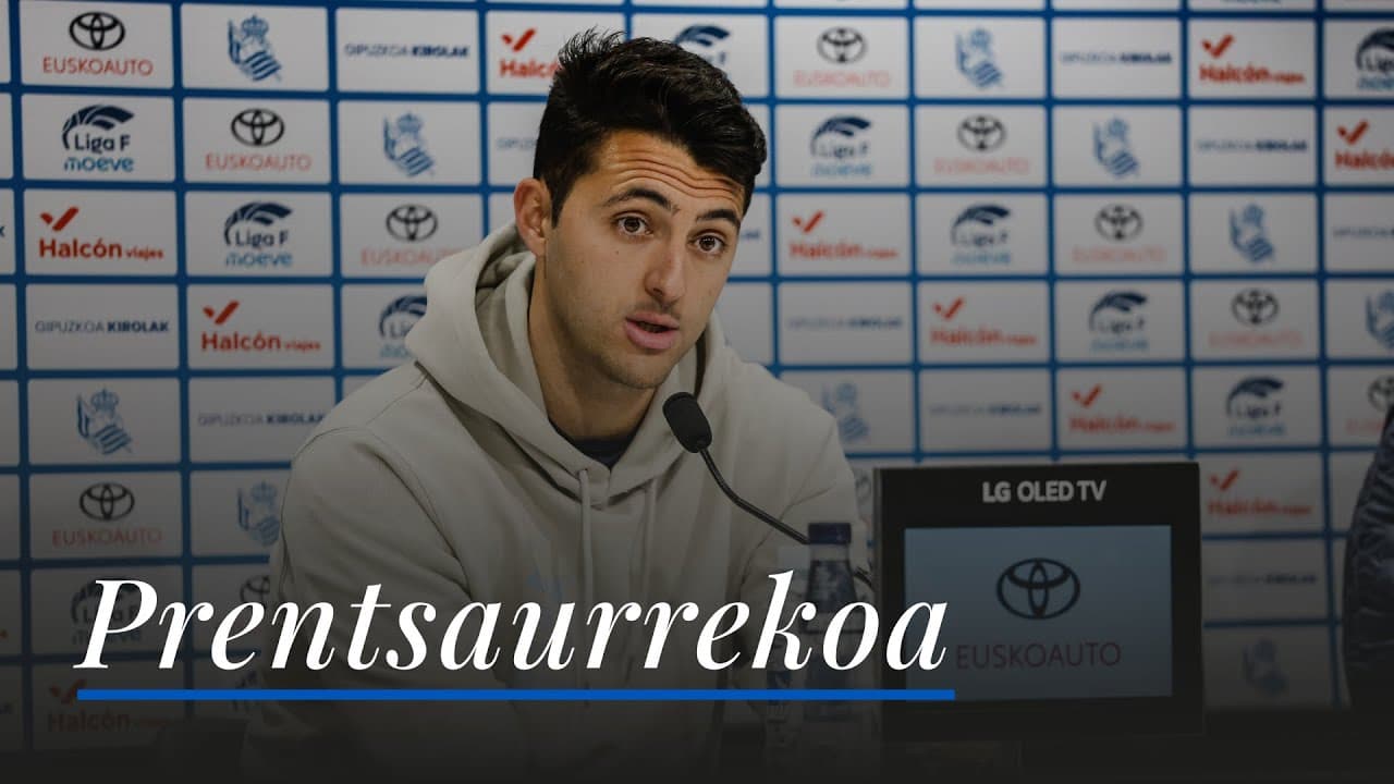 RUEDA DE PRENSA | Arturo Ruiz | FC Barcelona - Real Sociedad