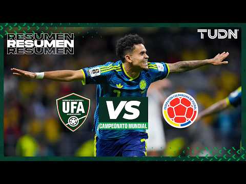Colombia vence 1-3 a Uzbekistán y toma el liderato del Grupo K. 🔥⚽