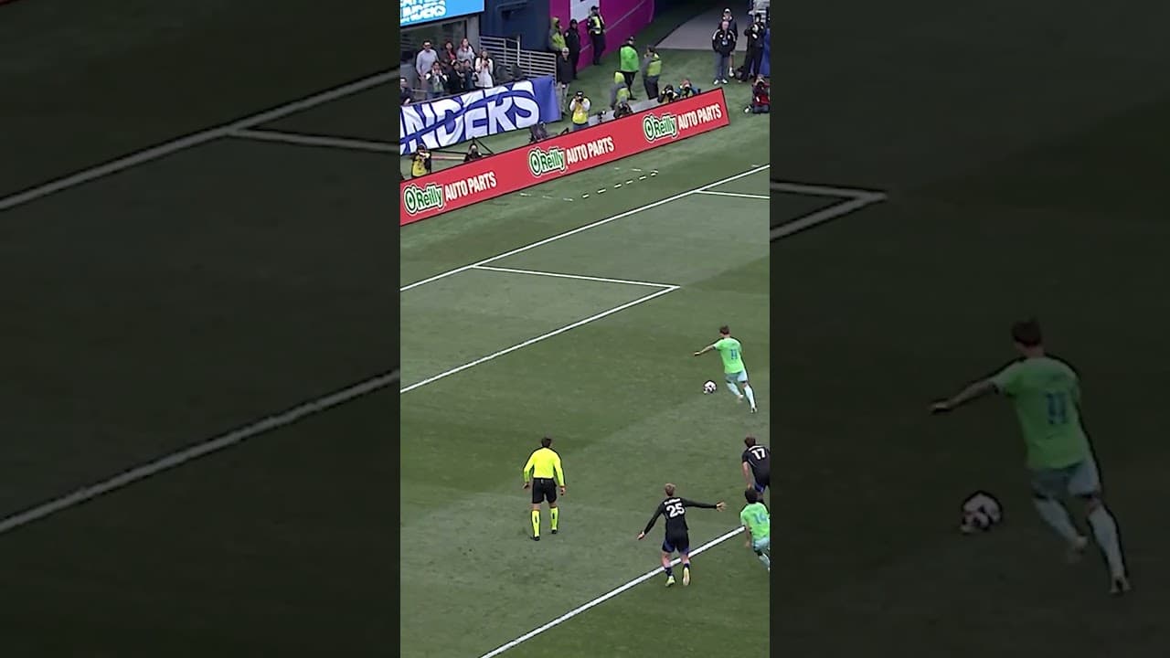 🎯 GOAL! Albert Rusnák with a clutch pen! #mls #soccer #sports #football #highlights #goals #seattle