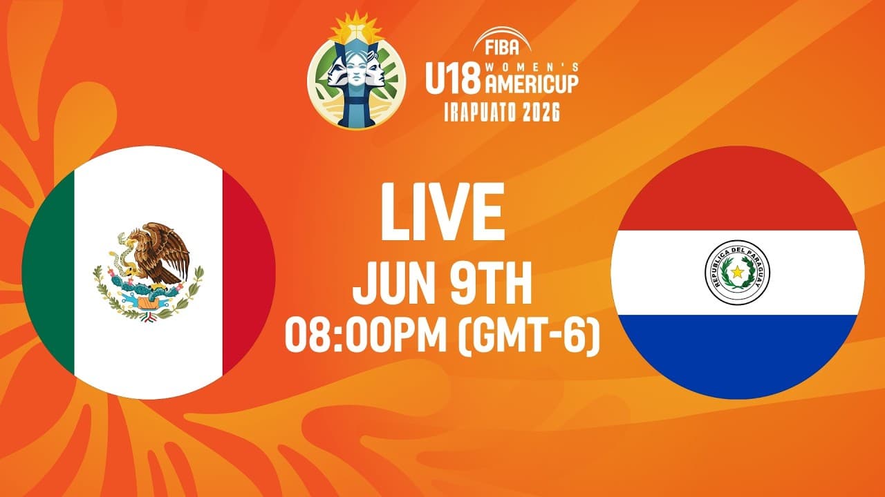 LIVE - Mexico v Paraguay | FIBA U18 Women's AmeriCup 2026