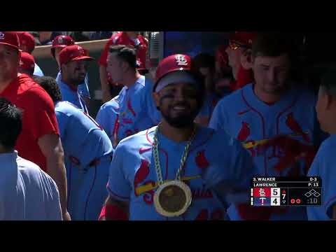 Jordan Walker goes BACK-TO-BACK with Iván Herrera to the SECOND DECK! 🔥 (454 feet for Walker! 😳)
